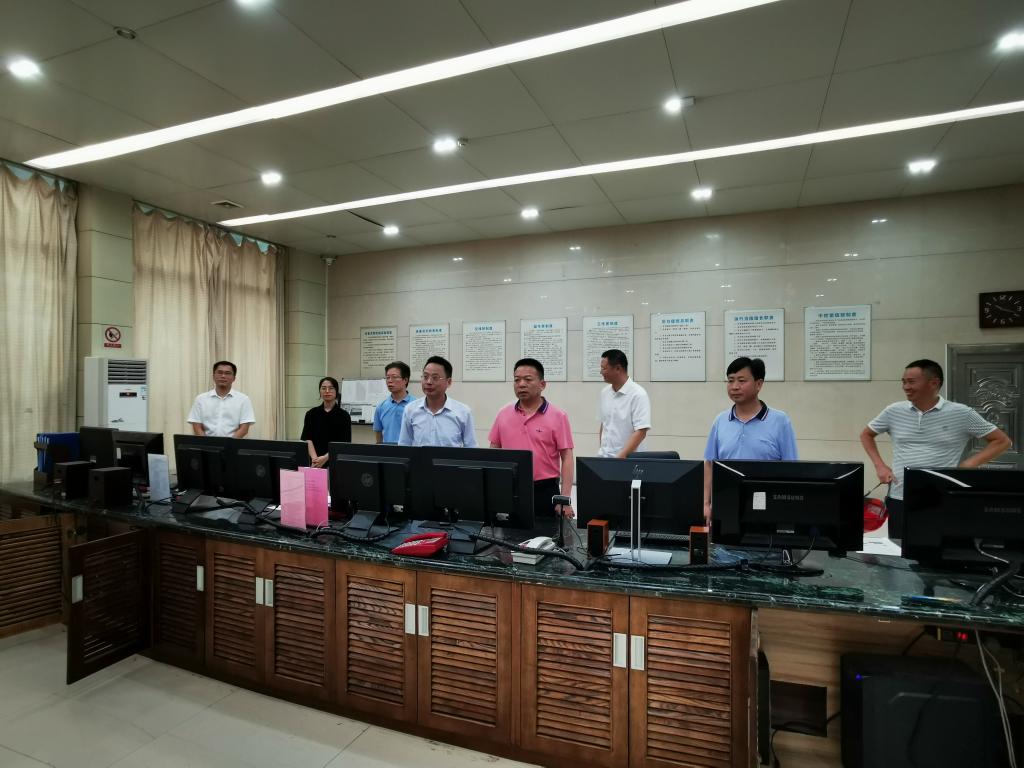 集团党委委员、董事赵智海一行赴分华亿手机平台开展安全生产专项督查