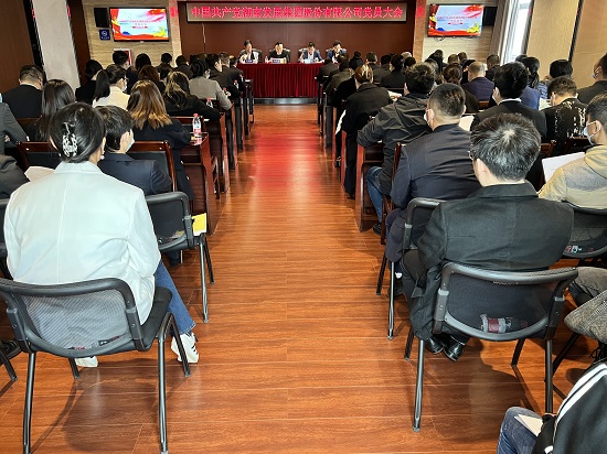 华亿手机平台召开党员大会增补党委委员